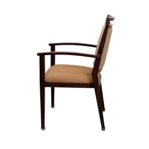 Dining Arm Chair Slat Back 5pc