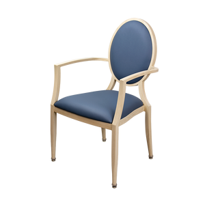 Dining Arm Chair Rounded Back 5pc