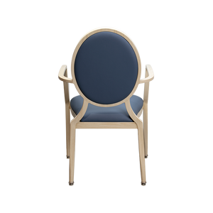 Dining Arm Chair Rounded Back 5pc
