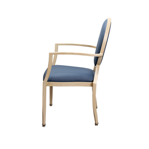 Dining Arm Chair Rounded Back 5pc