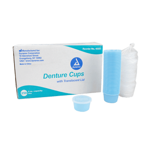 Denture Cup w/ Lid