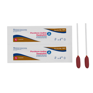 Povidone Iodine Swabsticks