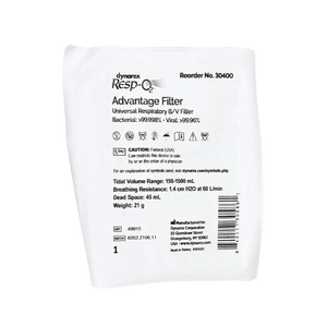 Advantage Respiratory B/V Filter