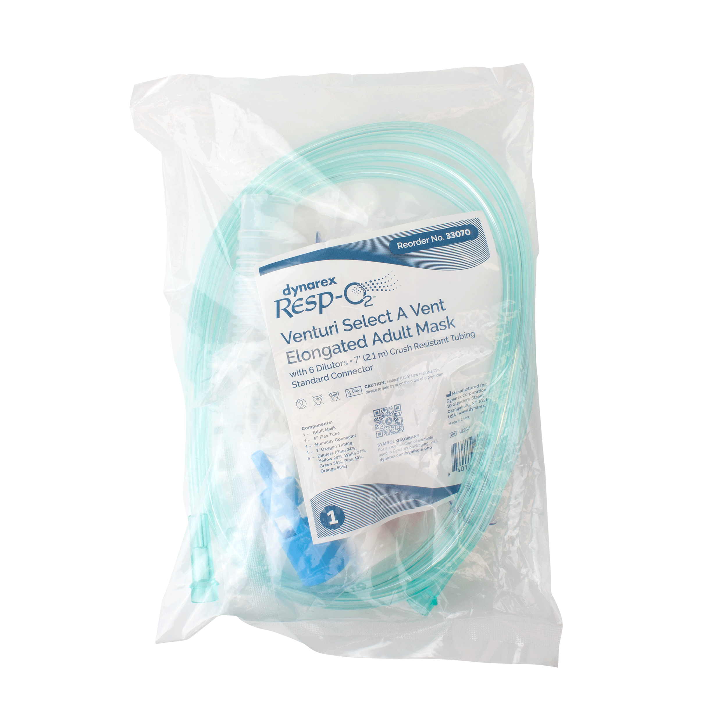 Venturi Select A Vent Elongated Mask