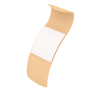 Adhesive Flexible Fabric Bandages Four Wing - Sterile