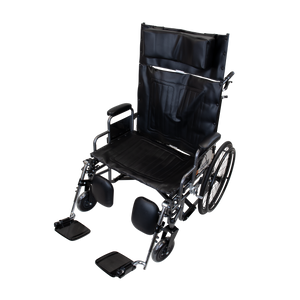 Bariatric Reclining Wheelchair w/ Elevated Leg Rest