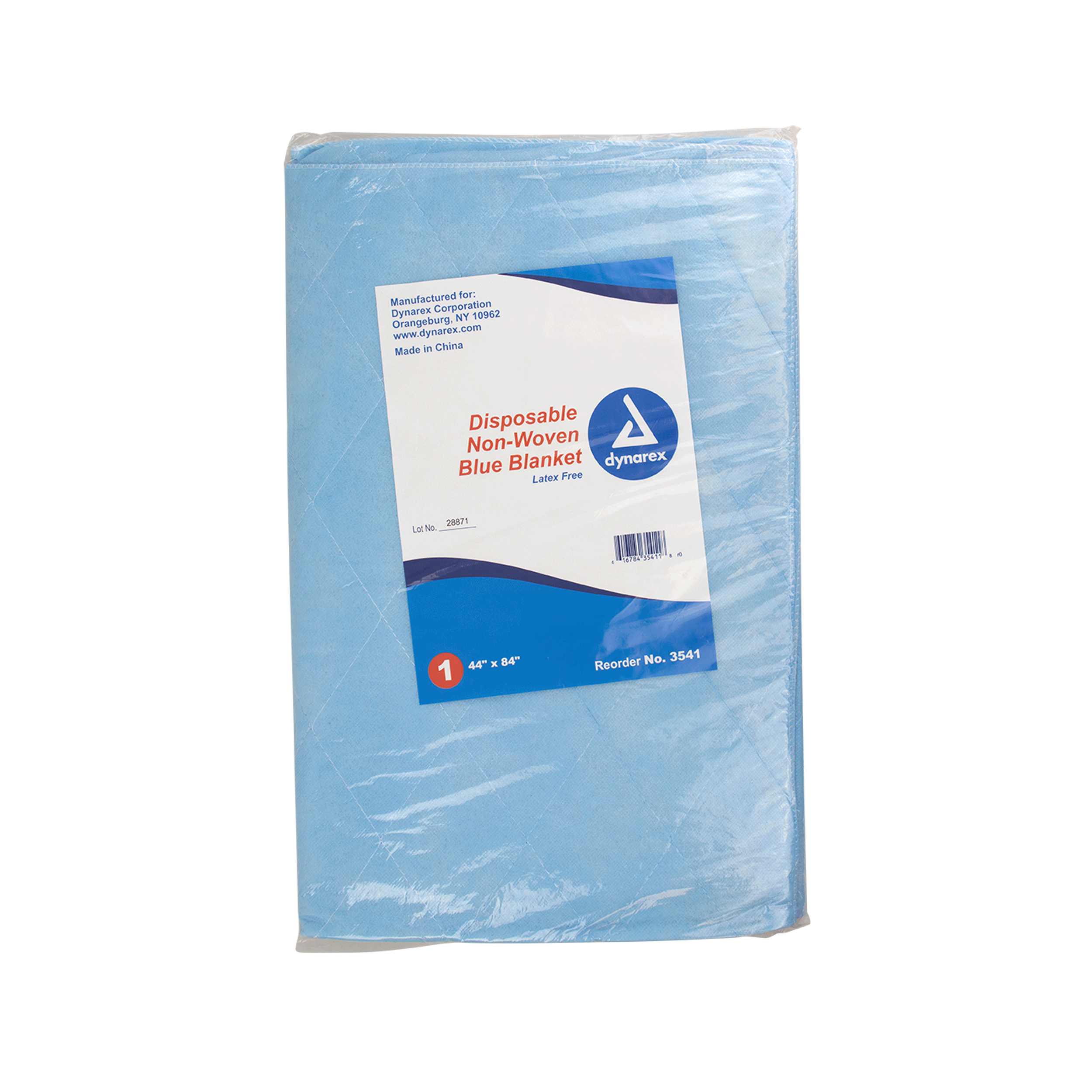 Disposable Blue Non-Woven Blanket
