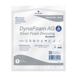DynaFoam AG - Bordered Silver Foam