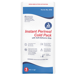 Perineal Instant Cold Pack w/ Self Adhesive Strip