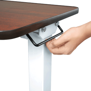 Bariatric HD Overbed Table, Cherry, 1pc/cs