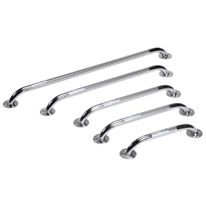 Chrome Knurled Grab Bar
