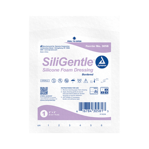 SiliGentle - Silicone Bordered Foam Dressing