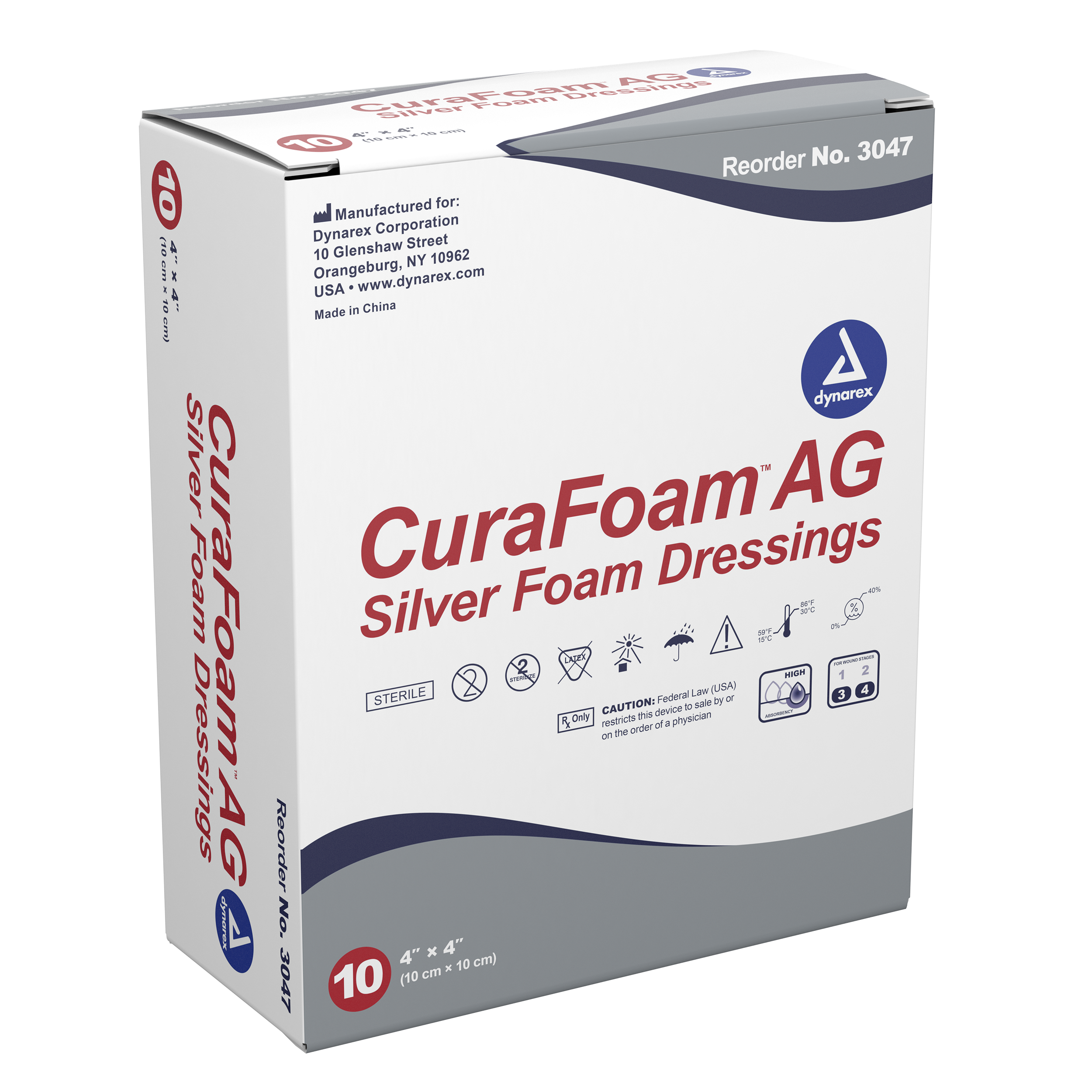 CuraFoam AG - Silver Foam Dressing