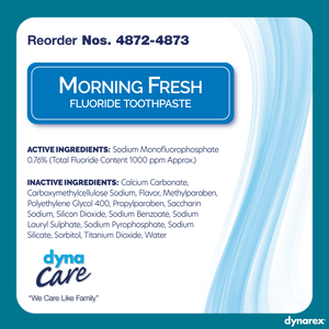 Morning Fresh Mint Toothpaste with Fluoride