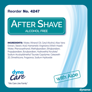 After Shave Lotion Alcohol Free