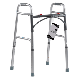 Adult Two Button Folding Walker