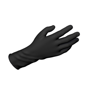 Safe-Touch Black Nitrile Exam Gloves
