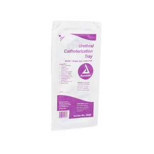 Urethral Intermittent Catheter Latex Free Tray