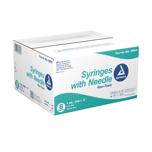 Syringe - Non-Safety with Needle - Luer slip