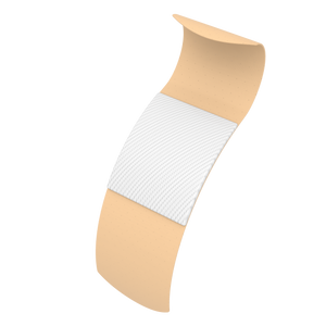 Sheer Plastic Adhesive Bandages - Sterile
