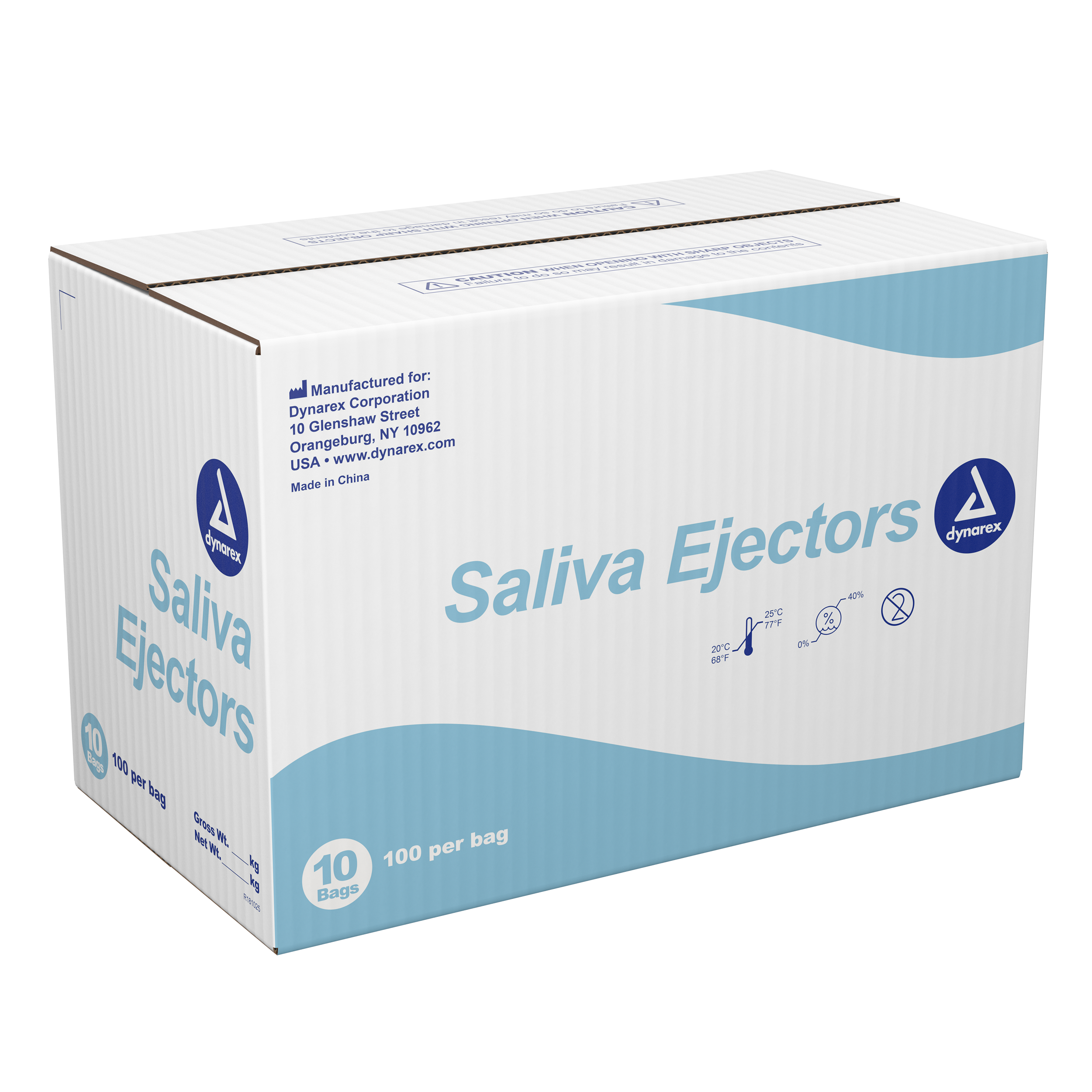 Saliva Ejectors White Tip / White Body