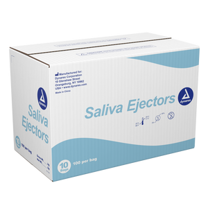 Saliva Ejectors White Tip / White Body