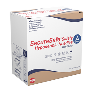 SecureSafe Safety Hypodermic Needle