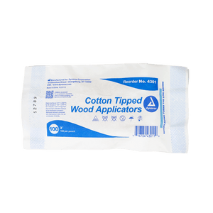 Cotton Tipped Wood Applicators - Non-Sterile,