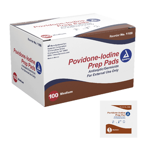 Povidone Iodine Prep Pad