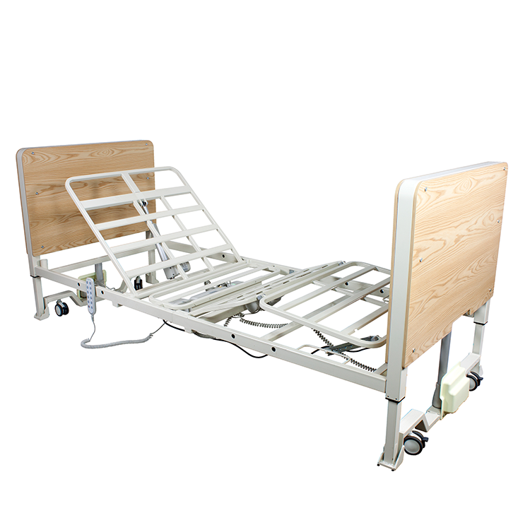 D400 LTC 5 Function Ultra-Low Bed,Amber Cherry
