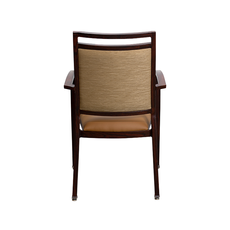 Dining Arm Chair Slat Back 5pc