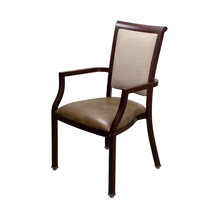 Dining Arm Chair Square Back 5pc