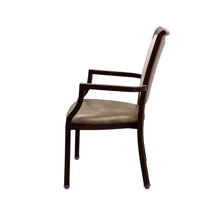 Dining Arm Chair Square Back 5pc