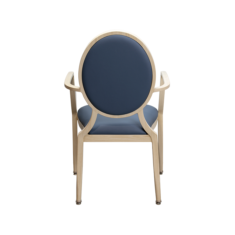 Dining Arm Chair Rounded Back 5pc