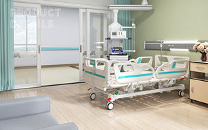 Elite 5-Function ICU Bed – Fully Electric with Mattress