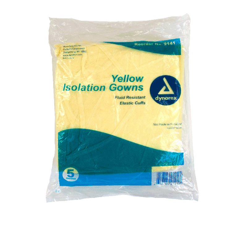 Isolation Gown Fluid Resistant, Universal