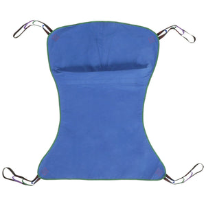 McKesson full body patient sling, solid polyester, 600 lb capacity, available in medium large XL