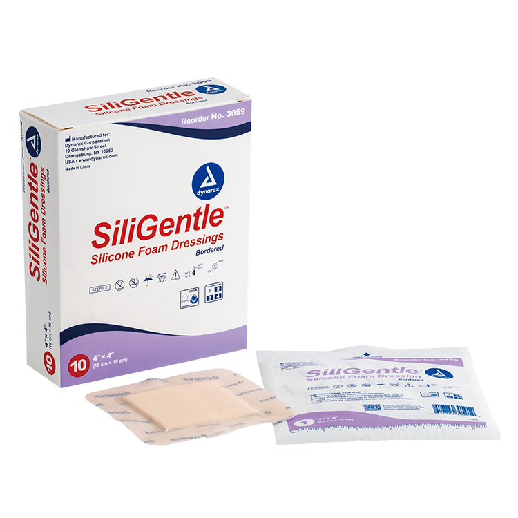 SiliGentle - Silicone Bordered Foam Dressing