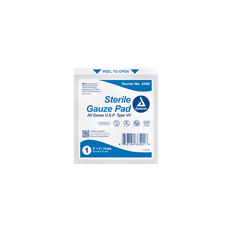 Gauze Pad - Sterile 1's