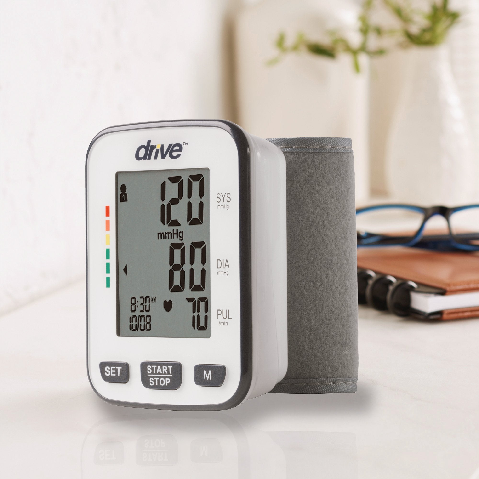 Drive Digital Wrist Blood Pressure Monitor with Medium Cuff