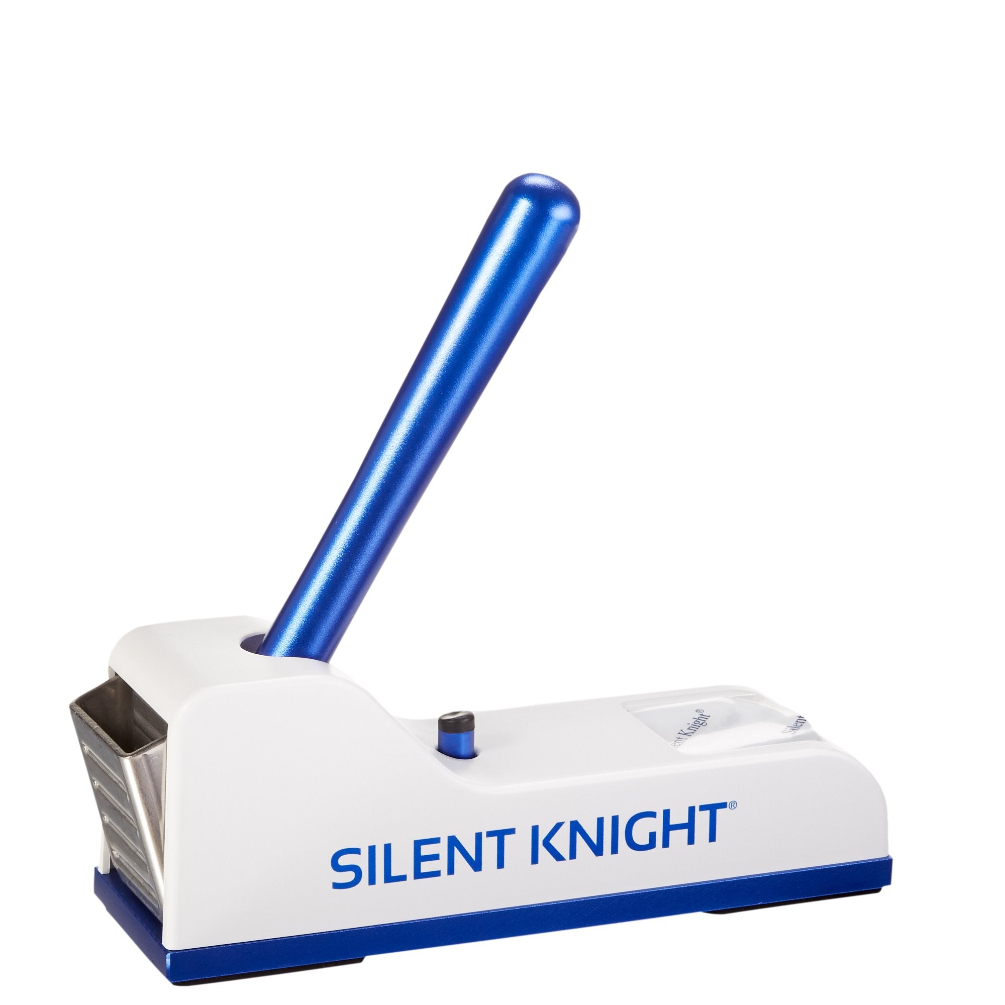Silent Knight pill crusher – hand-operated metal device for tablet crushing