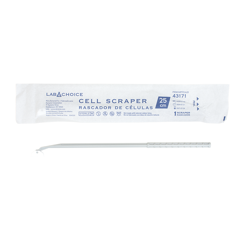 Cell Scraper Sterile, Individually Wrapped 25cm, 100/1/cs