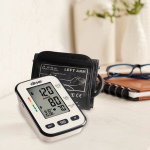 Drive Automatic Digital Blood Pressure Monitor with Medium Upper Arm Cuff