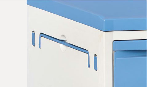 ABS Bedside Table with Drawer and Cabinet – Hospital & Home Use