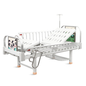 DC200 Pediatric Hospital Bed – 2-Function Manual with 4" Mattress & IV Pole