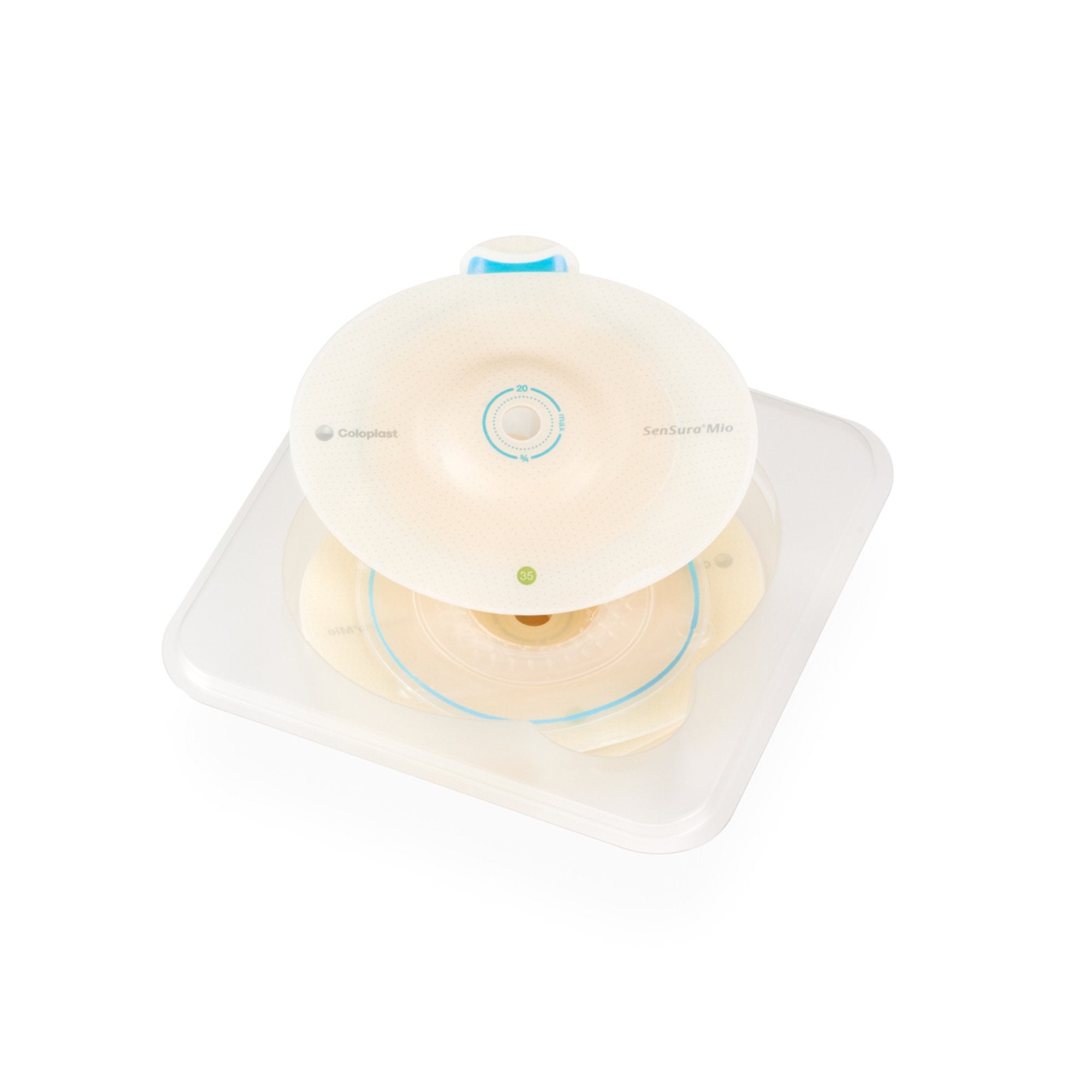 SenSura® Mio Flex Convex Ostomy Barrier, Elastic Adhesive