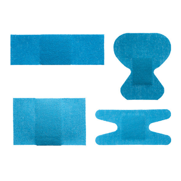 Blue Metal Detectable Woven Bandage