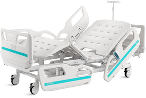 CD650 Electric ICU Hospital Bed – For Home & Clinical Use (Includes Mattress & IV Pole)