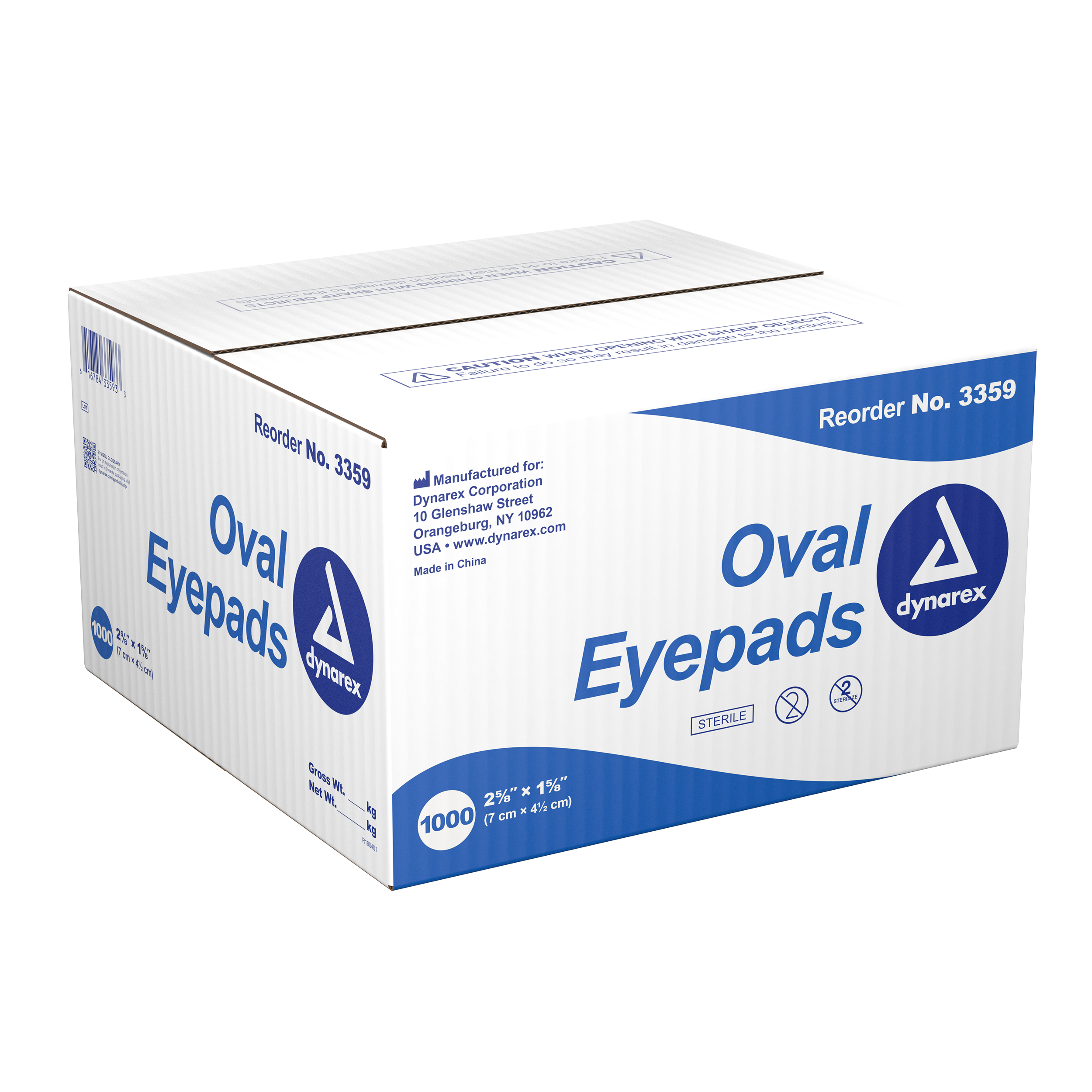 Oval Eyepads - Sterile