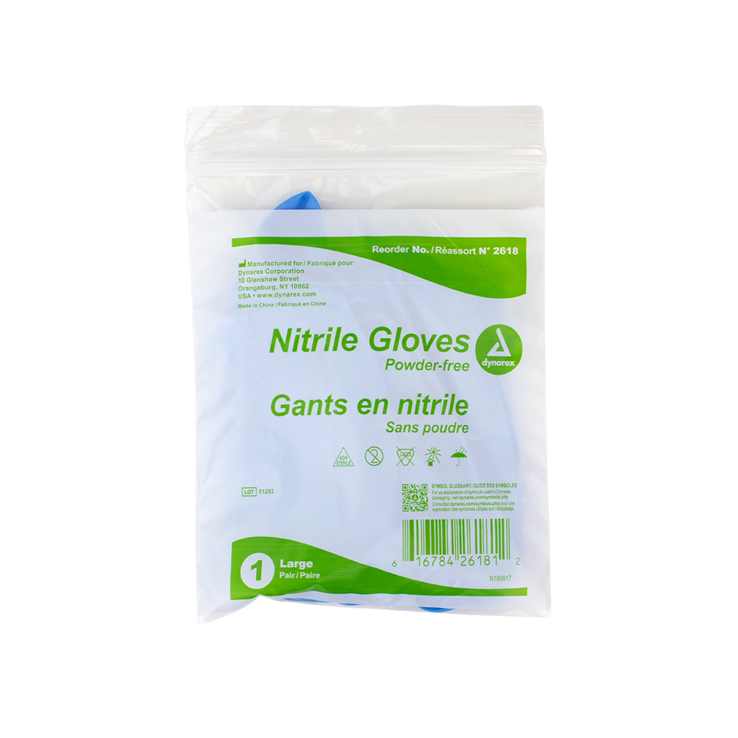 Nitrile Exam Gloves In A Bag